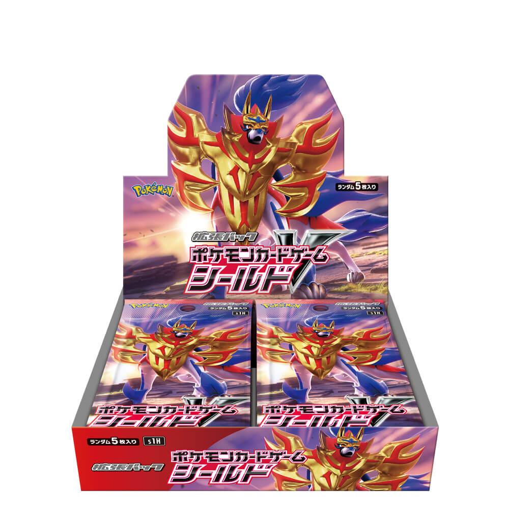 Pokemon Sword And Shield Expansion Shield S1h Booster Box Japanese